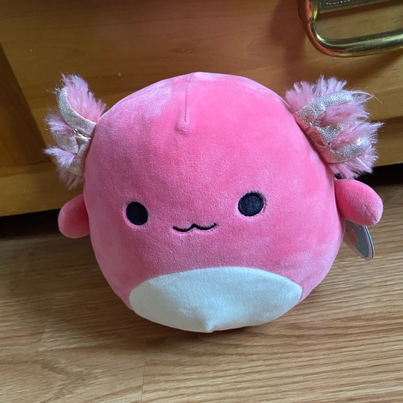 Squishmallows Other - Mexico Exclusive 7.5” Archie Axolotl Hot Pink Squishmallow NWT